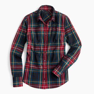 J. Crew Perfect shirt in Stewart plaid
